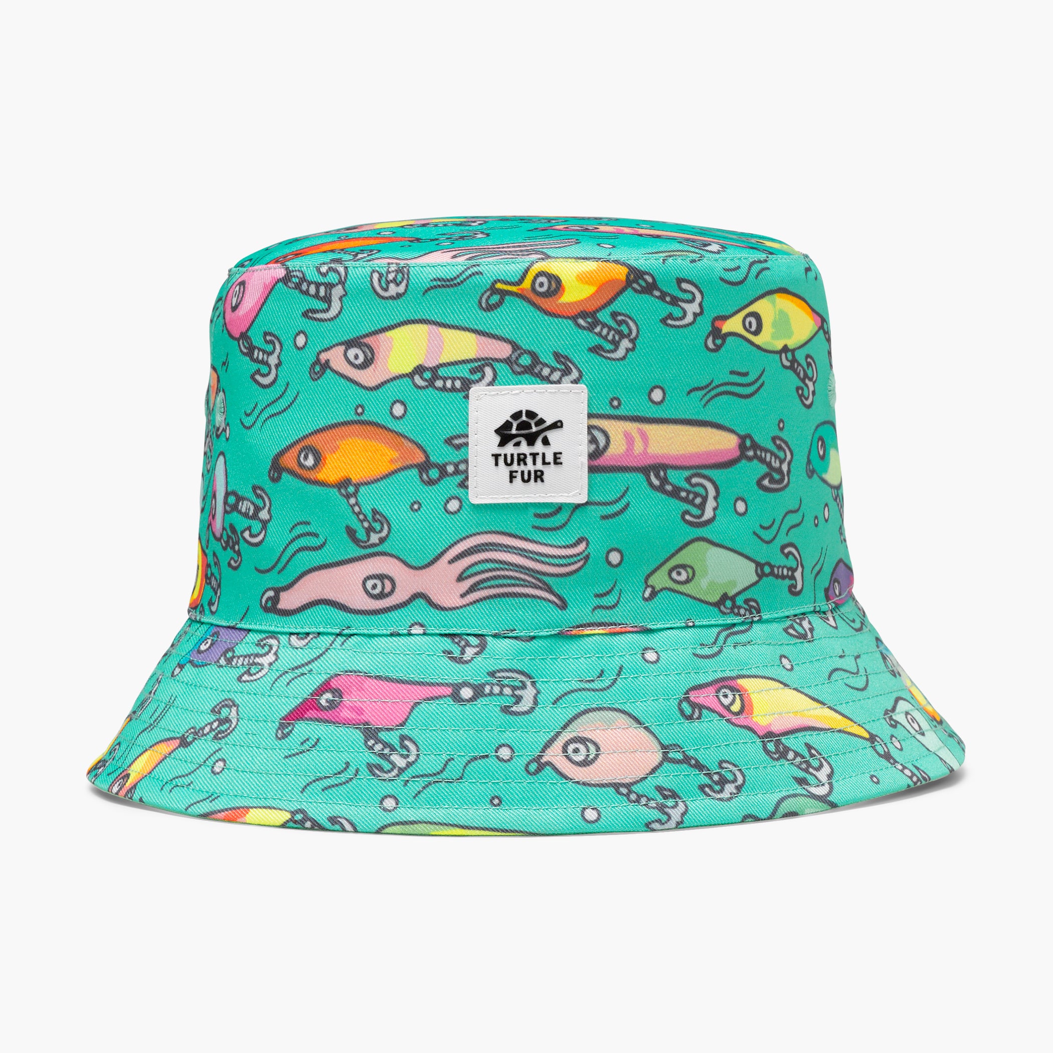 Kids Wild Thing Bucket Hat / Color-School of Fish Bait