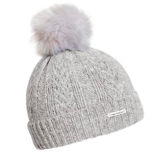 Recycled Lindsey Beanie / Color-Smoke
