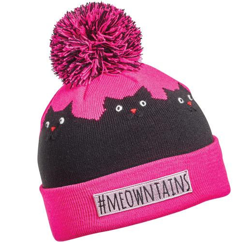 Kids #meowntains Pom / Color-Hottie Pink