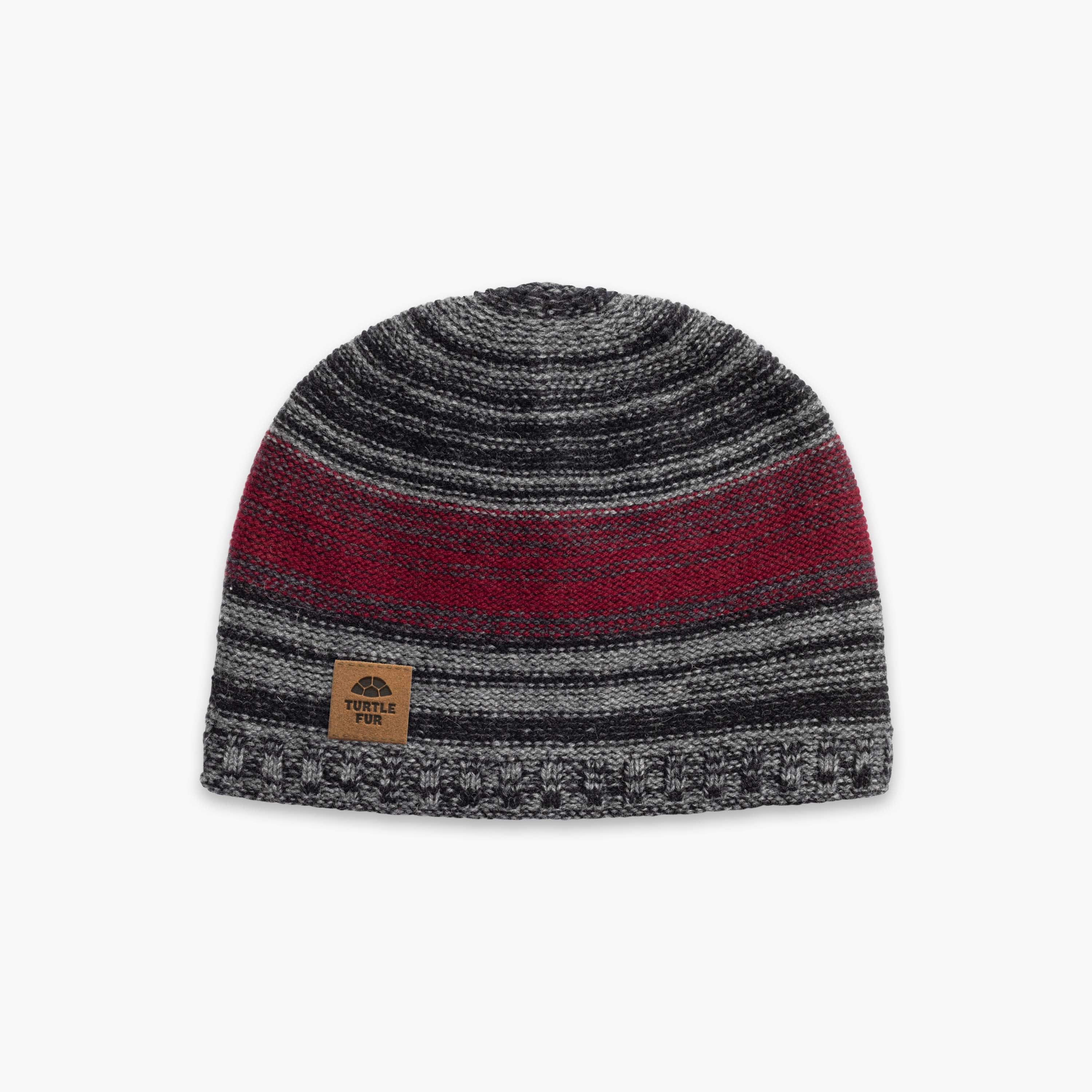 Rufus Men's Lambswool Striped Beanie – Turtle Fur®