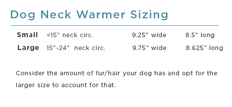 dog neck warmer