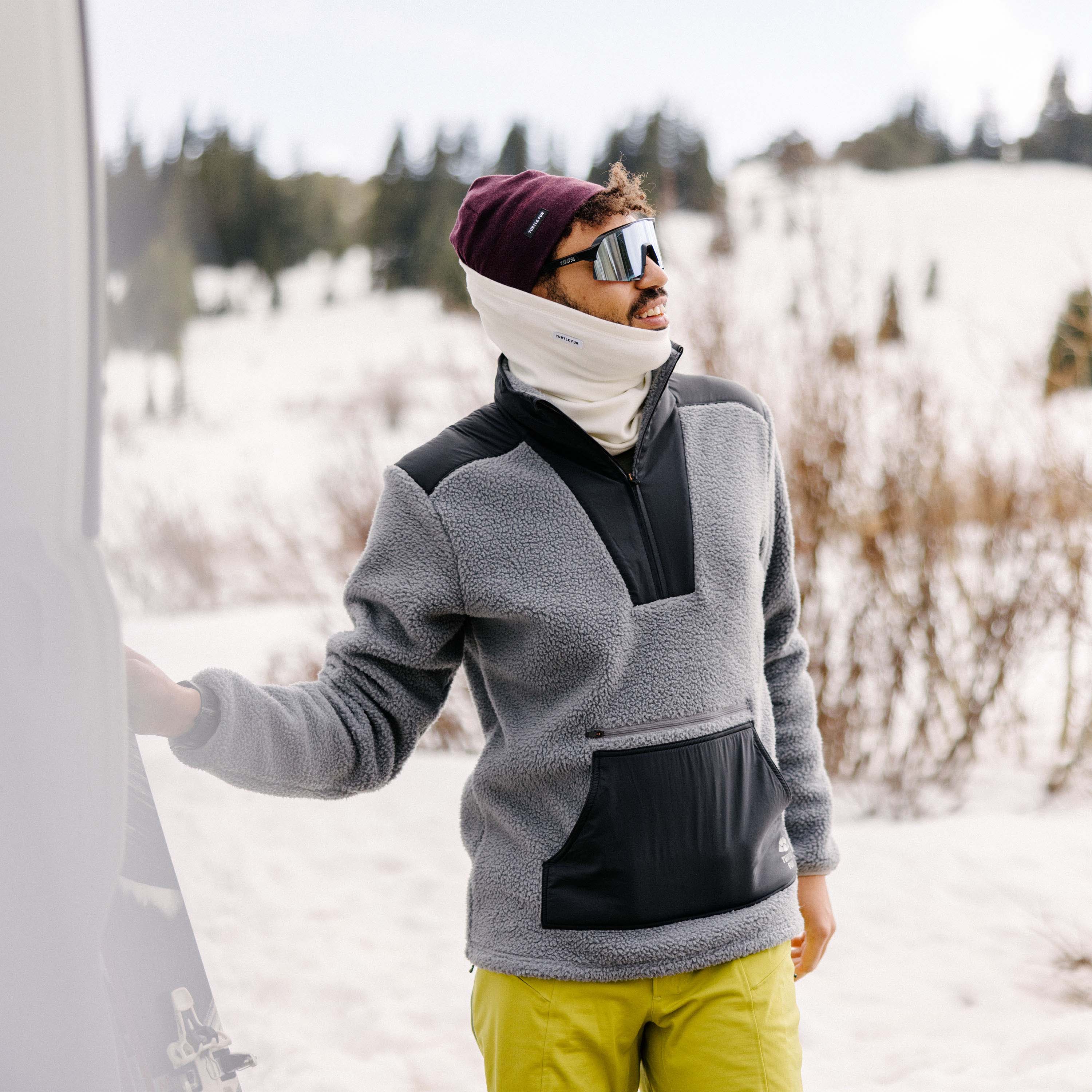 Neck Gaiter, Snowflake Pattern, Winter Apparel, Face Warmer