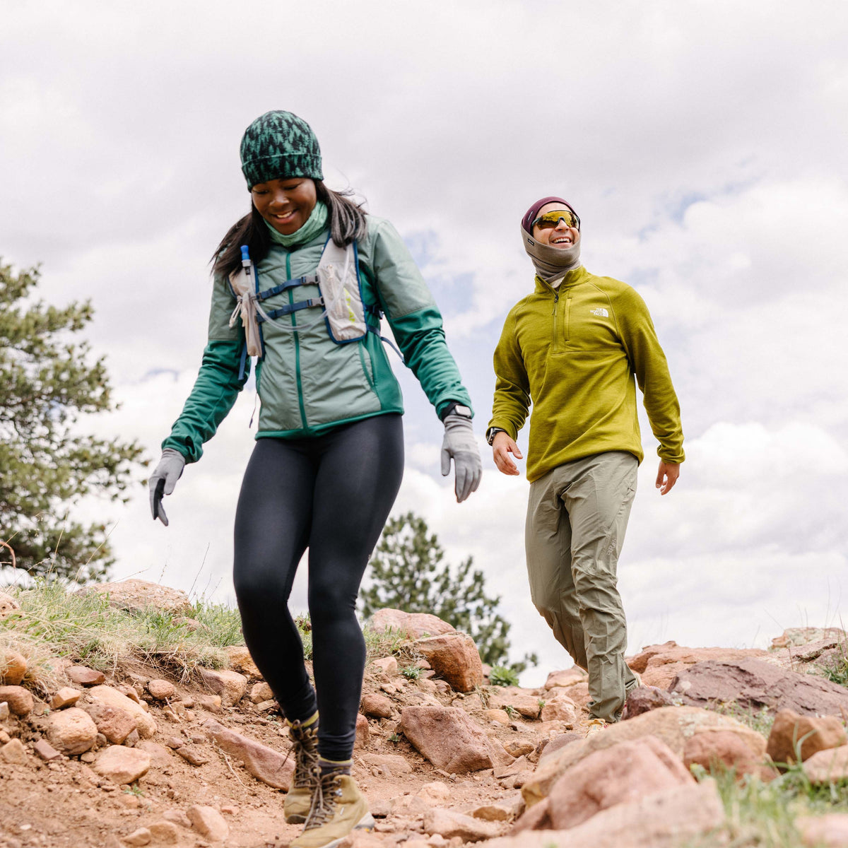 Carefree Merino Wool Watch Cap / Color-Trees For Miles