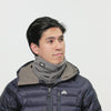 Micro Fur Fleece Double-Layer Neck Warmer / Color-Graphite