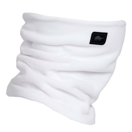 Micro Fur Fleece Double-Layer Neck Warmer / Color-White