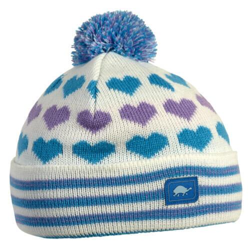Kids Candy Hearts Beanie / Color-Frost