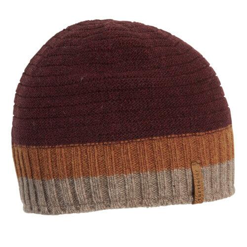 Lambswool Brady Beanie / Color-Wine