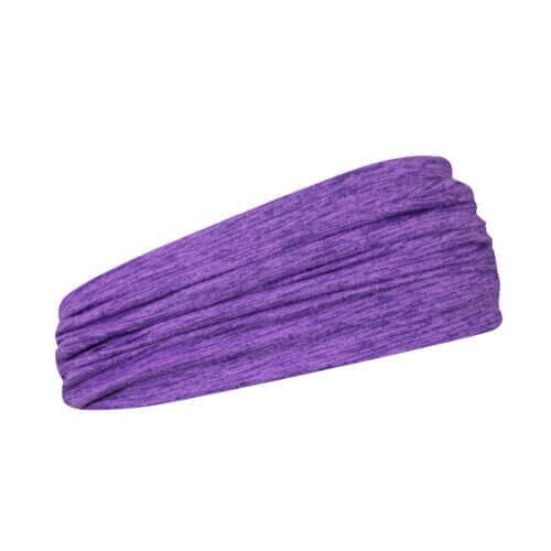 Stria Upper Half Headband / Color-Amethyst