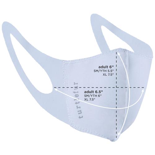 Structured Face Mask / Color-White