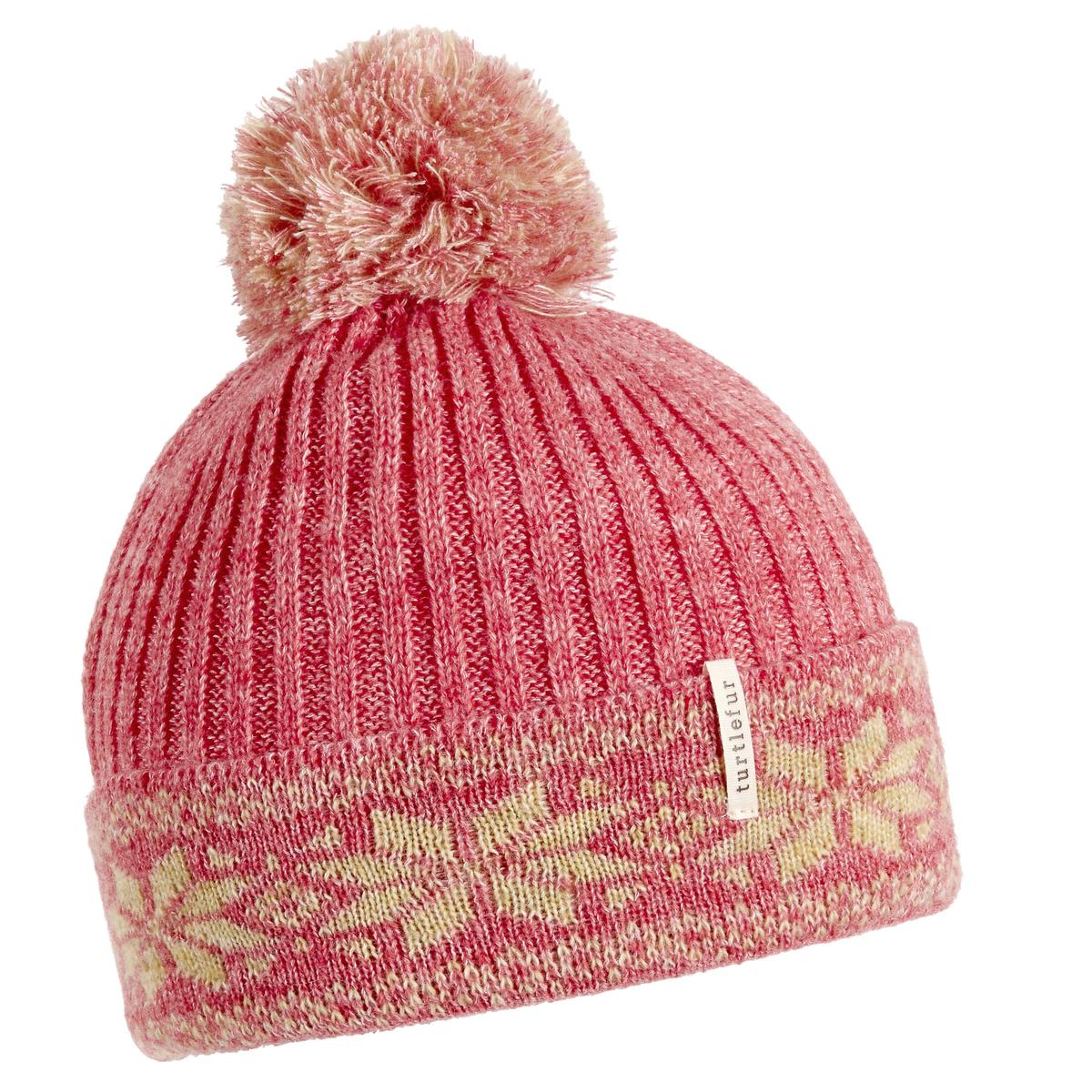 Recycled Chandra Watch Cap / Color-Teaberry