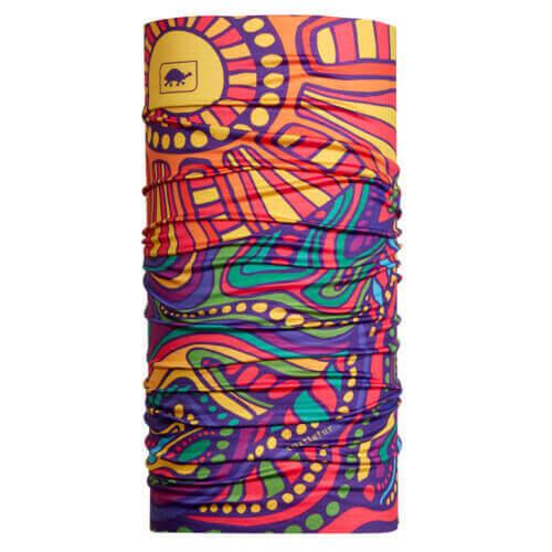 Comfort Shell Totally Tubular, Reversible / Color-Psychedelic Sunshine