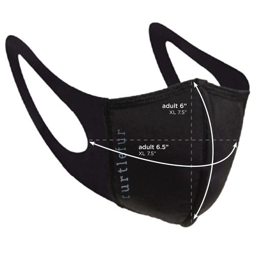 Structured Face Mask / Color-Black