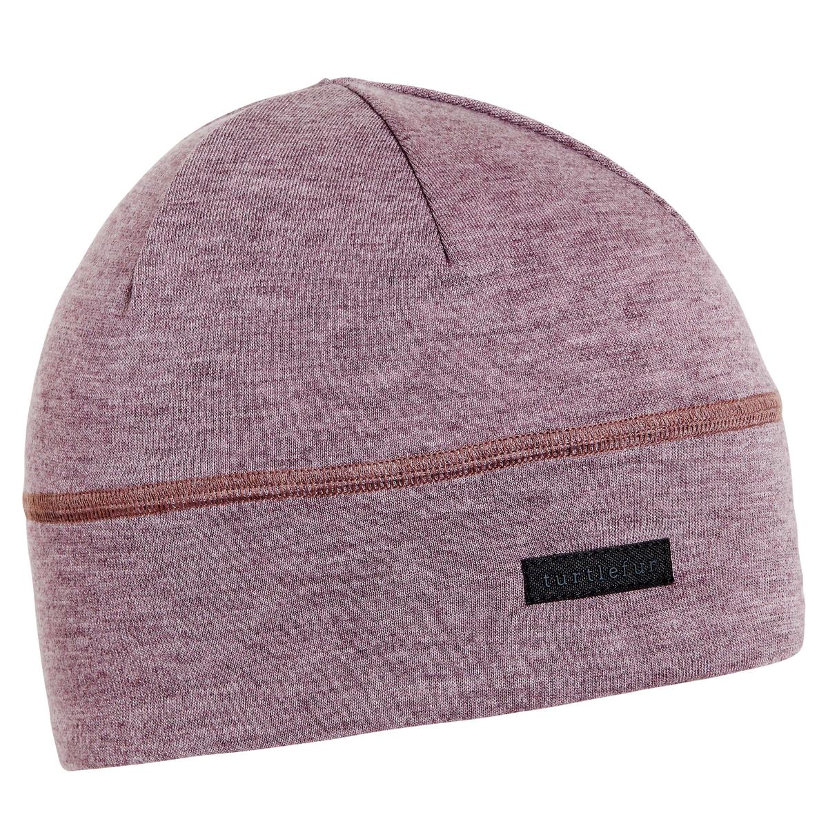 Merino Wool with TENCEL Beanie / Color-Thistle