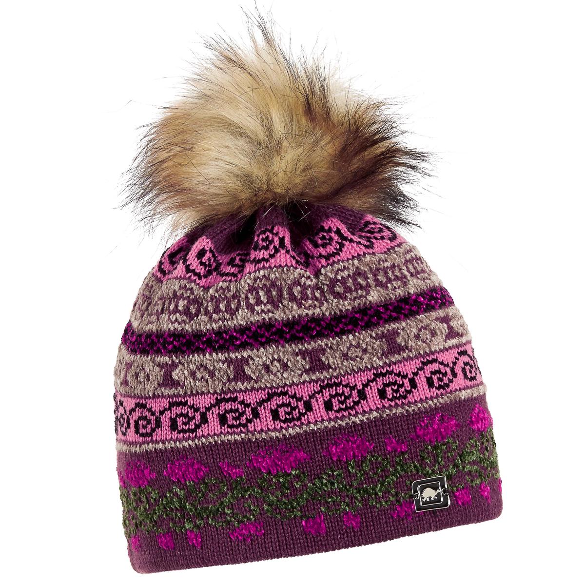 HRH Lady Fairisle Beanie / Color-Chianti