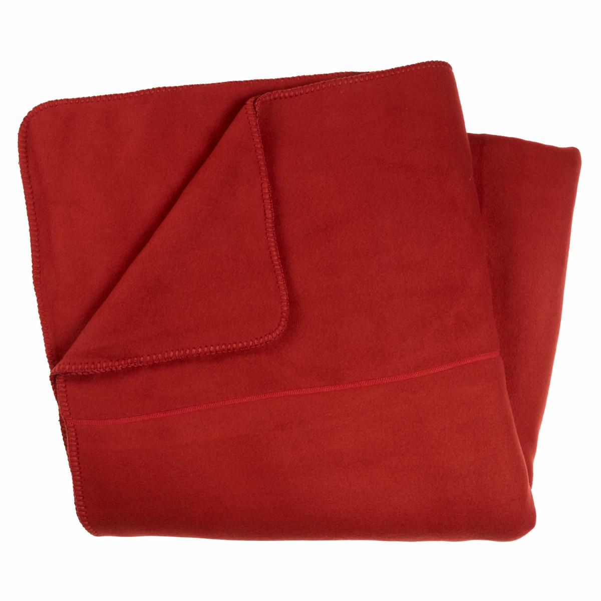 Original Turtle Fur Fleece Queen Blanket / Color-Henna