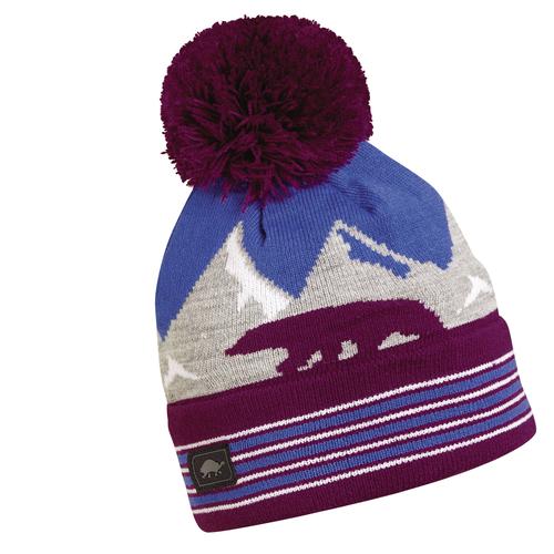 Kids Way Out Bear Pom / Color-Fuchsia