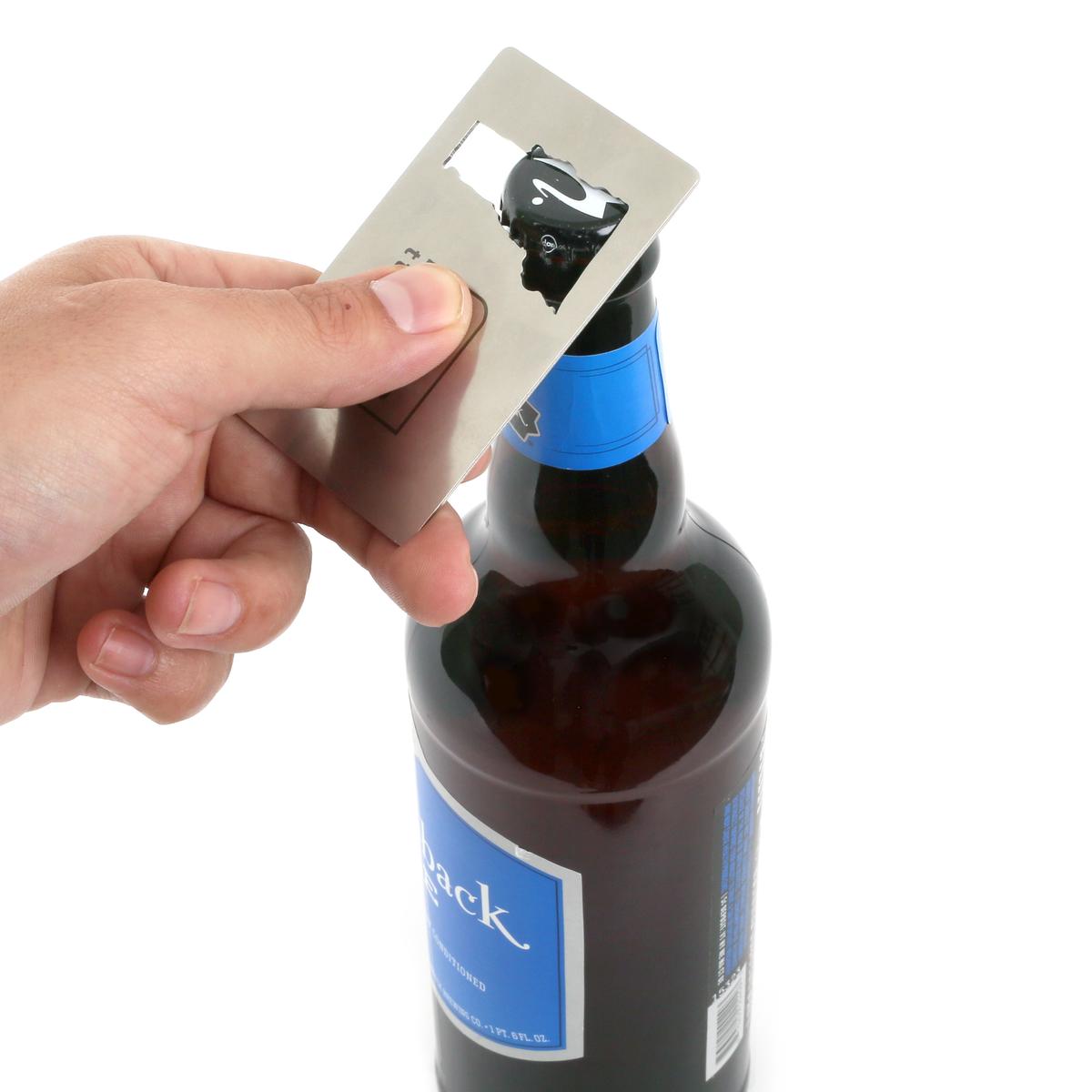 Vermont Card Bottle Opener / Color-Stainless Steel