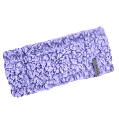 Comfort Lush Fleece Headband / Color-Violet