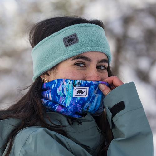 Chelonia 150 Fleece Headband / Color-Sea Green