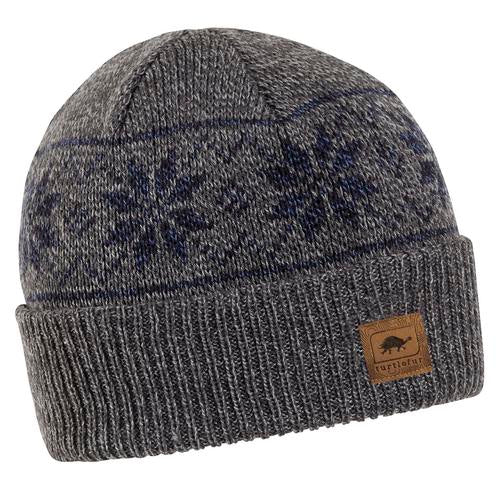 Mount Snow Ragg Beanie / Color-Charcoal