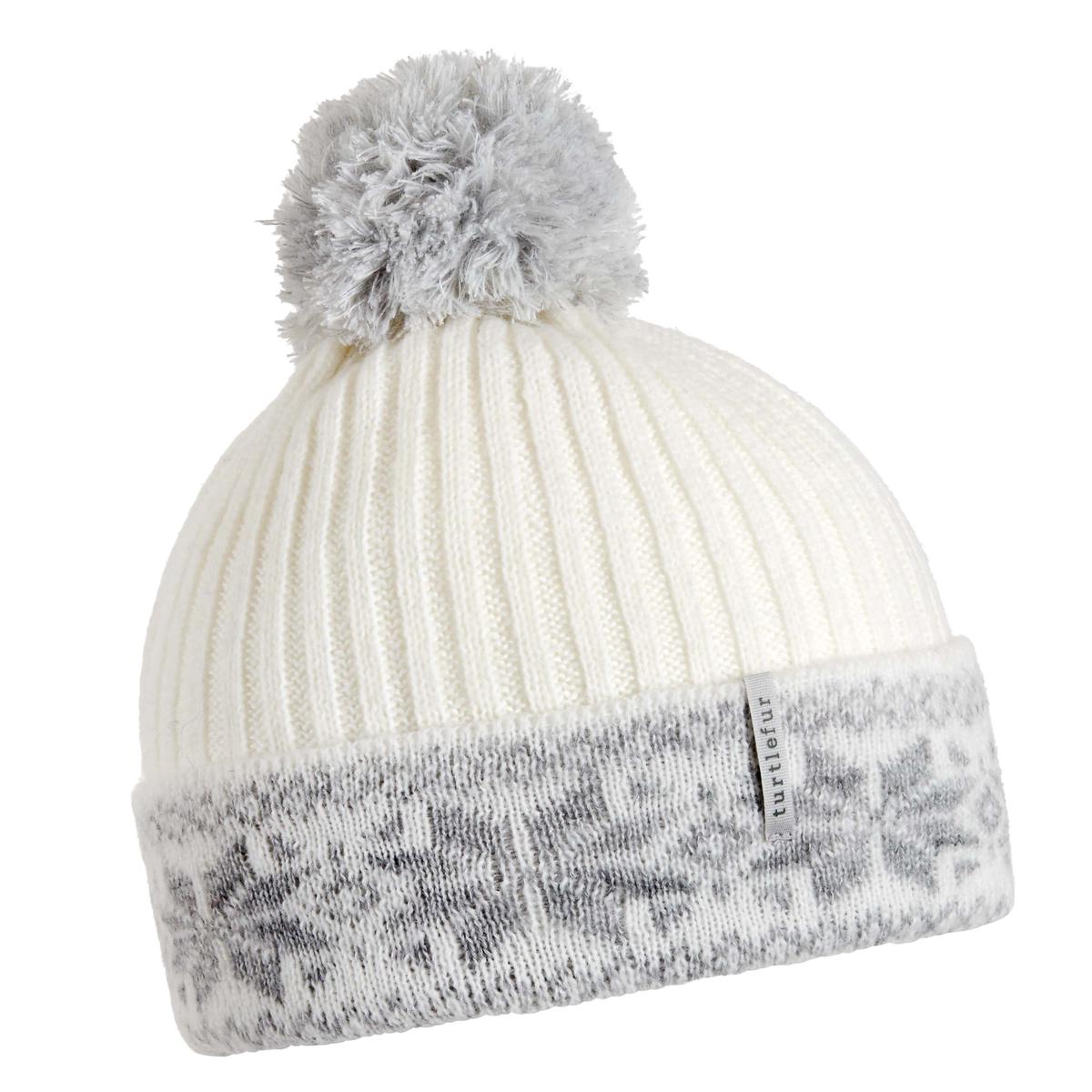 Recycled Chandra Watch Cap / Color-White