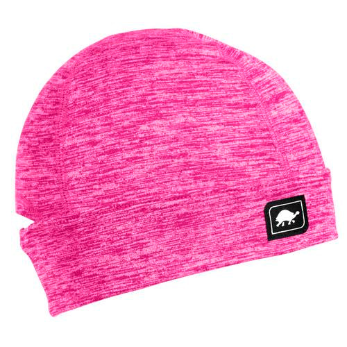 Comfort Shell Stria Conquest Ponytail Beanie / Color-Watermelon