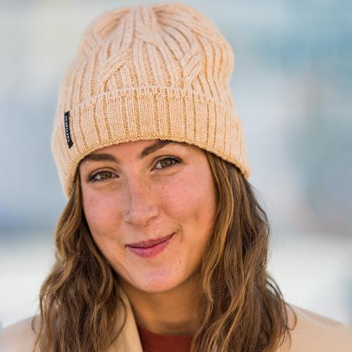 Recycled Chuma Beanie / Color-Peach