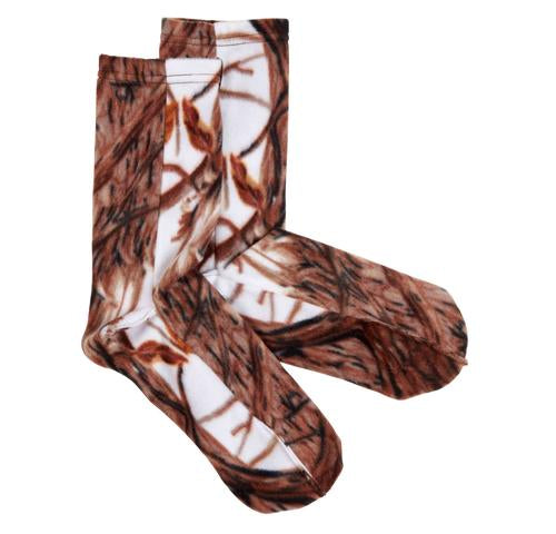 Fleece Socks / Color-Snow Camo