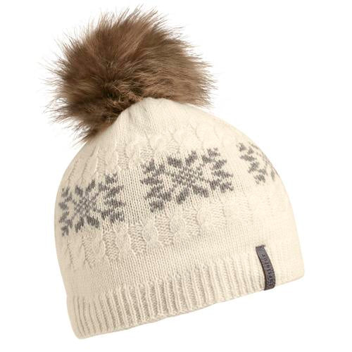 Lambswool Leira Beanie / Color-White