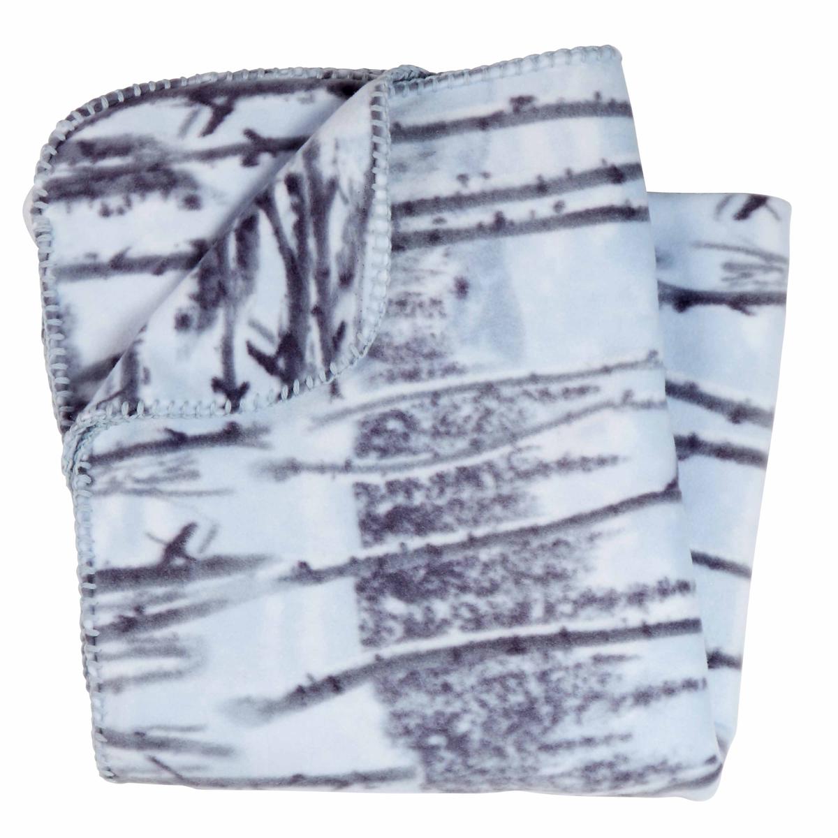 Classic Fleece Camping Blanket / Color-Birchwoods