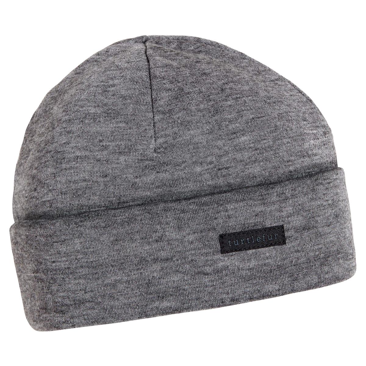 Merino Wool with Tencel Watch Cap / Color-Charcoal