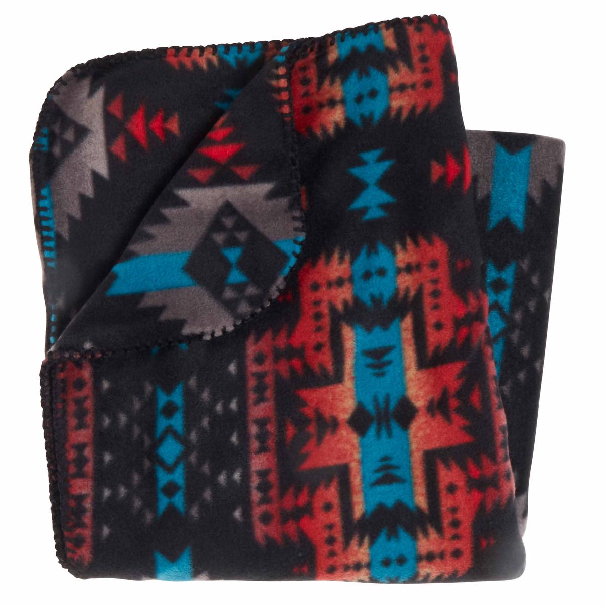 Classic Fleece Camping Blanket / Color-Canyon