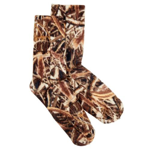 Fleece Socks / Color-Marsh Camo