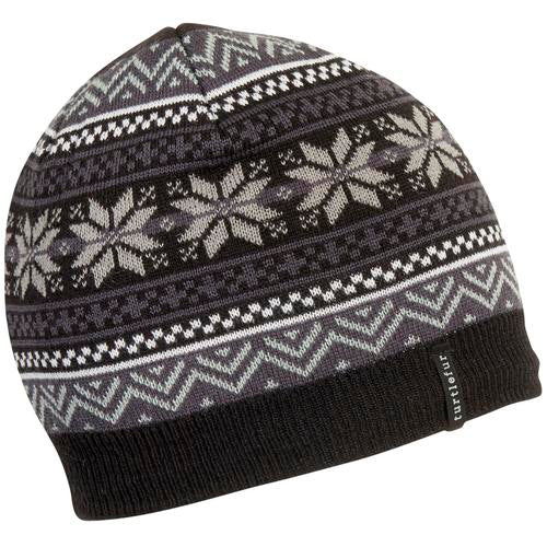 Nuka Merino Wool Ski Hat / Color-Black