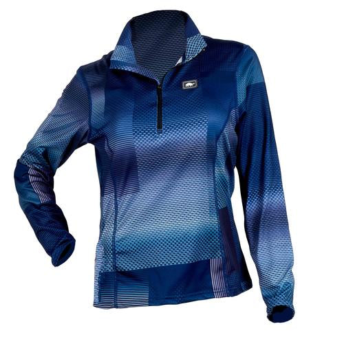 Women's Comfort Shell Kira High Energy 1/4 Zip / Color-Midnight Madness