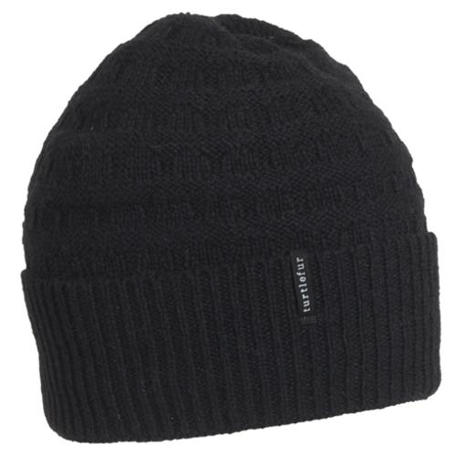 Lambswool Terrell Beanie / Color-Black