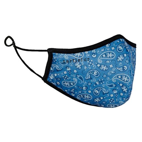 Kids Everyday Face Mask Prints / Color-Blue Bandana