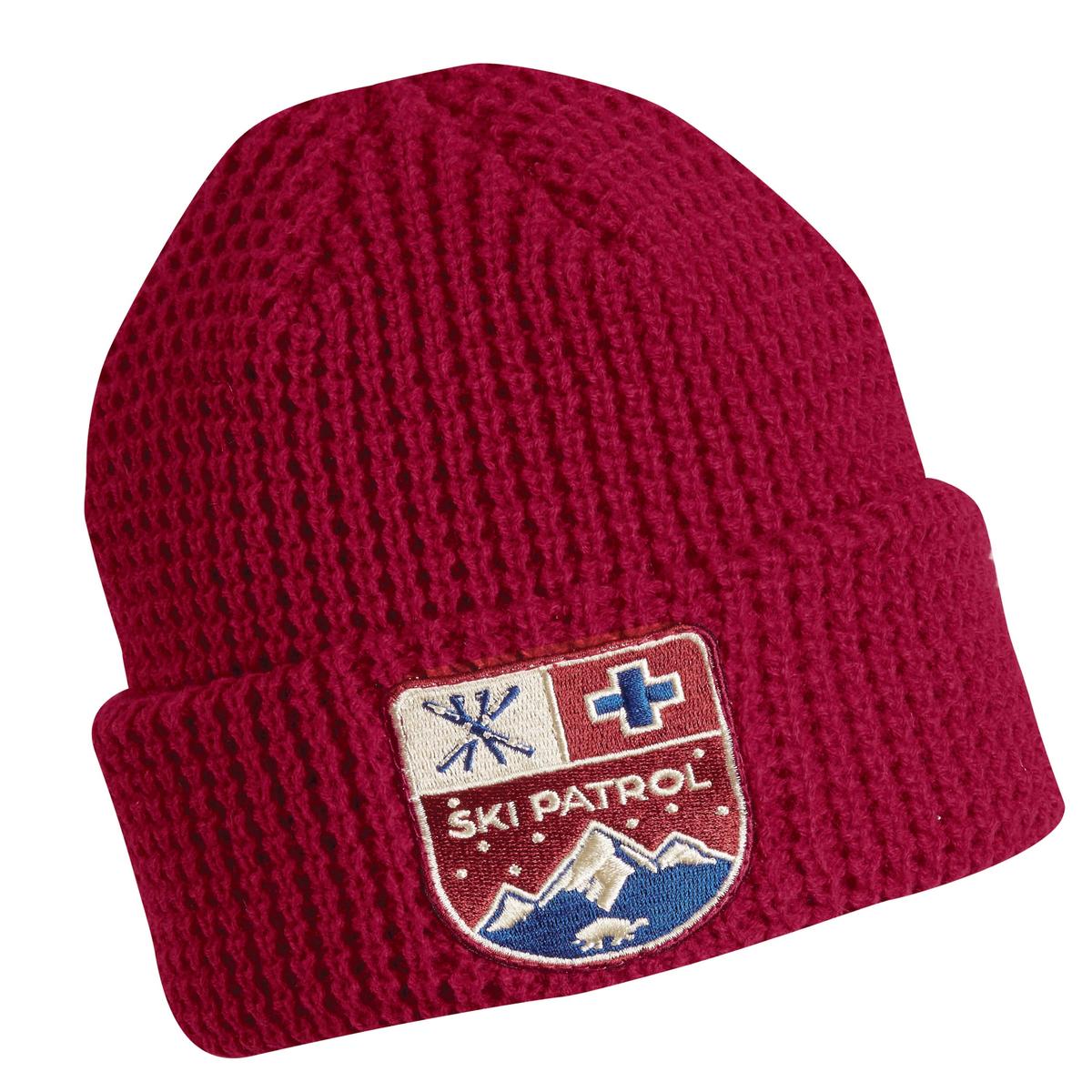 Youth Ski Patrol Watch Cap / Color-Red