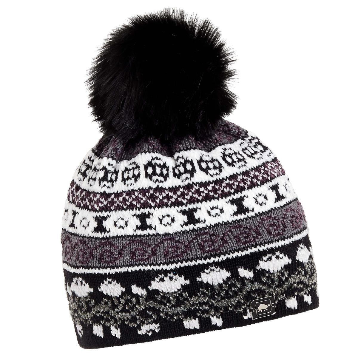 HRH Lady Fairisle Beanie / Color-Onyx