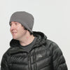 Solid Knit Beanie / Color-Graphite