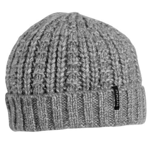 Recycled Galway Beanie / Color-Charcoal