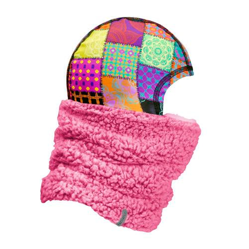 Comfort Lush Fleece Shellaclava / Color-Luscious Pink