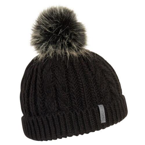 Merino Wool Bridget Beanie / Color-Black