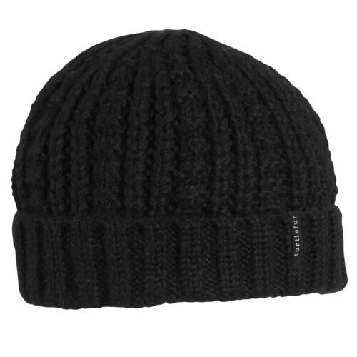 Recycled Galway Beanie / Color-Black