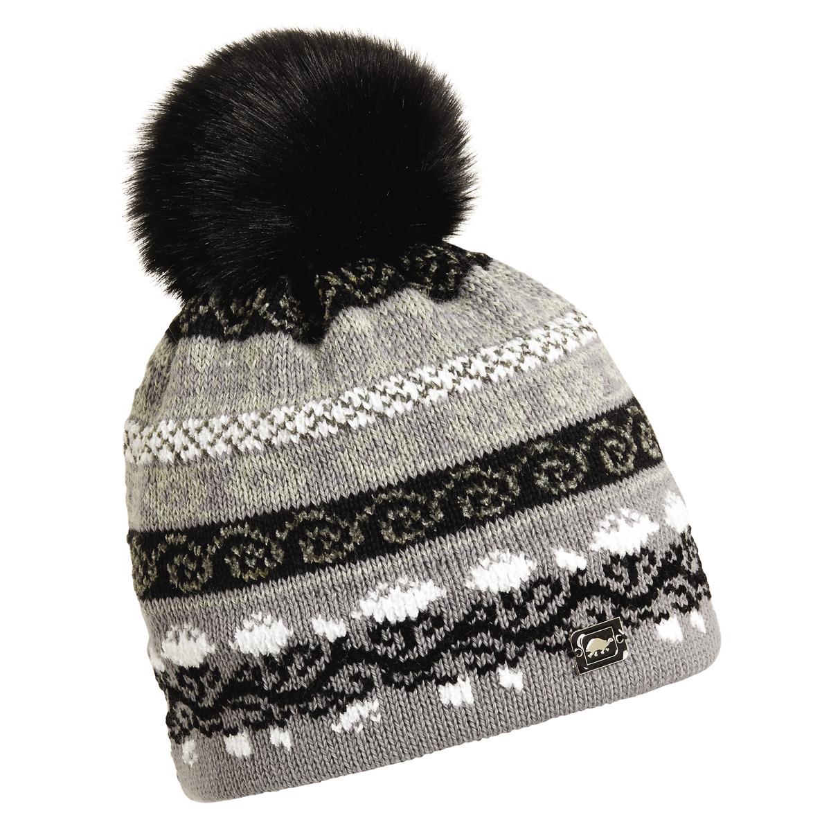 HRH Lady Fairisle Beanie / Color-Gray