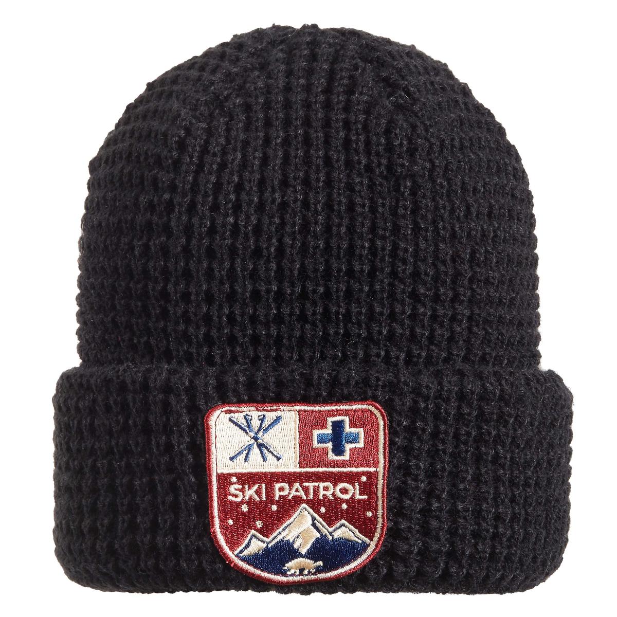 Youth Ski Patrol Watch Cap / Color-Black