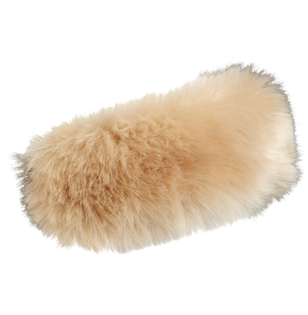 Fabulous Fay Faux Fur Headband / Color-Caramel