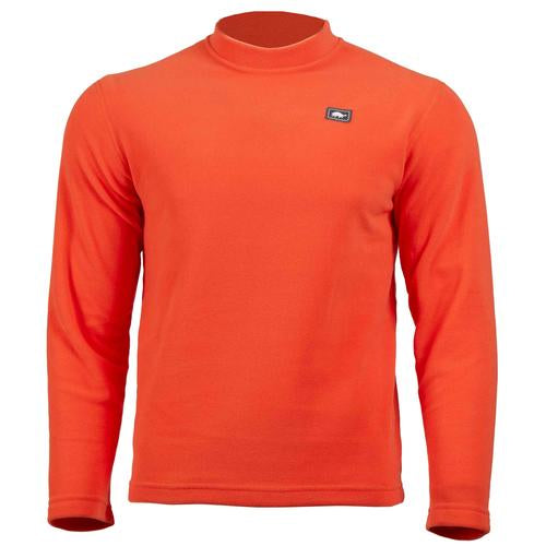 Men's Micro Fur Fleece Base Camp High Energy Crew / Color-Ember
