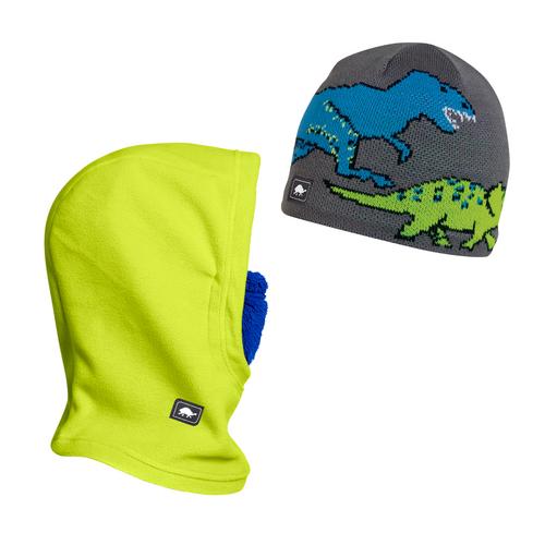 Kids Jurassic Set / Color-Bright Lime and Grey