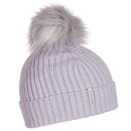 Recycled Zarah Beanie / Color-Lavender